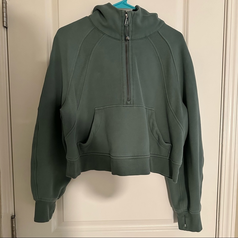 Lululemon Scuba half zip hoodie